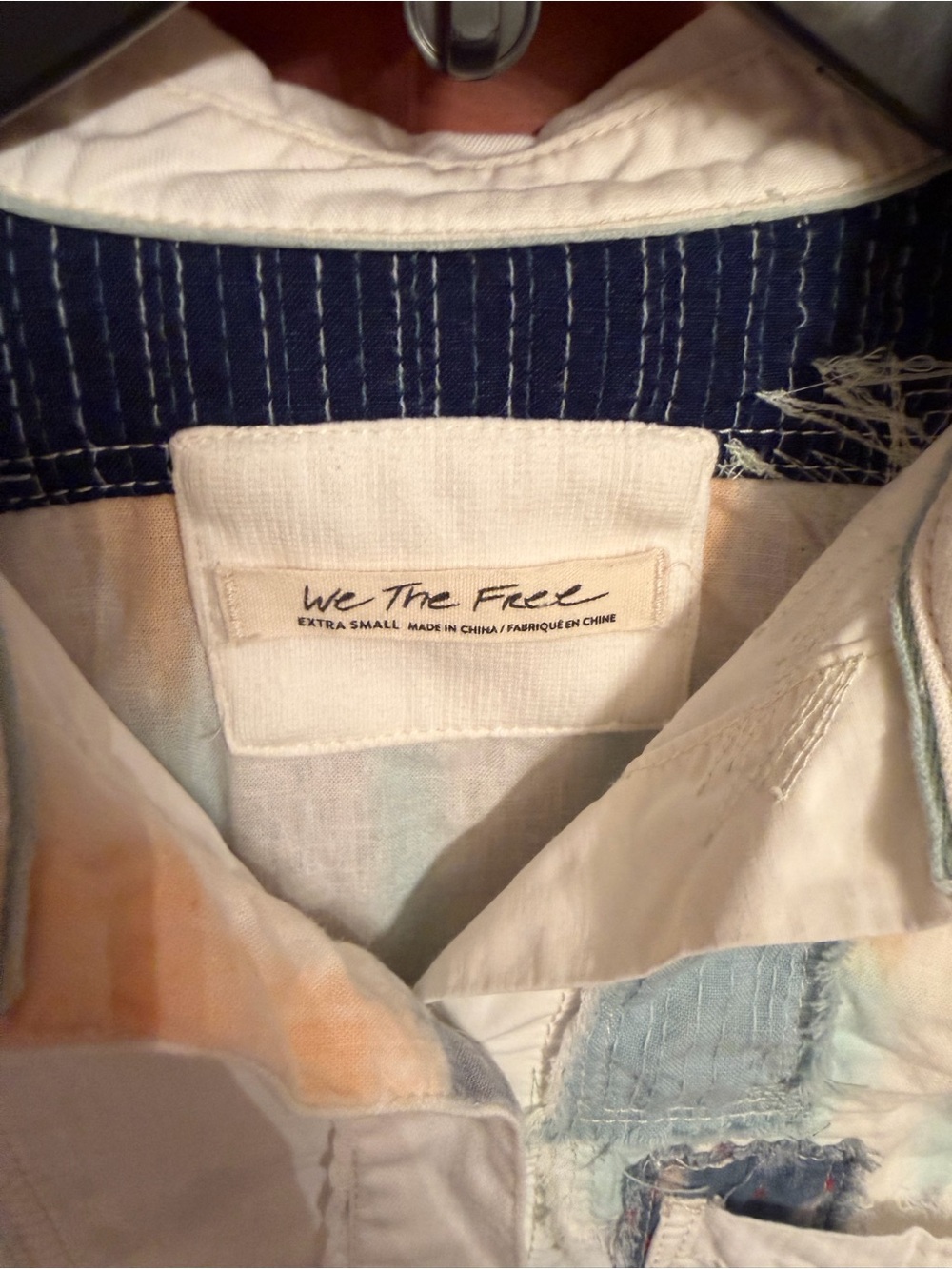 Free People Costa Bellana Patchwork Button up Shirt - Picture 6 of 9